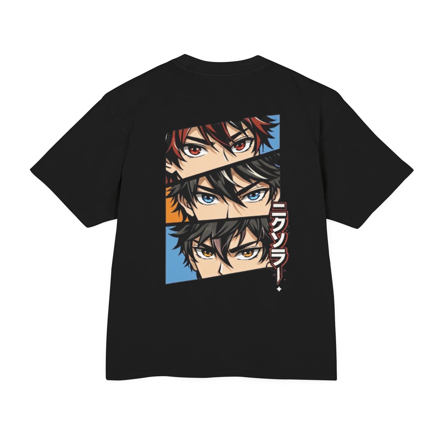 Nyxora 3 Eyes Anime- Unisex Urban Heavy Tee