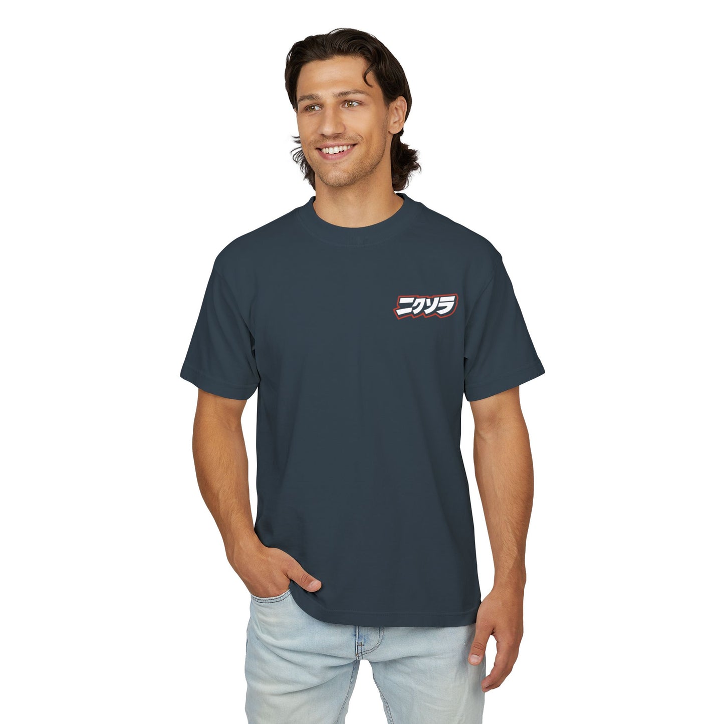 Nyxora 3 Eyes Anime- Unisex Urban Heavy Tee