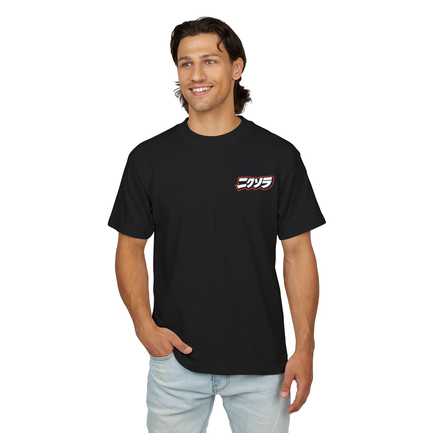 Nyxora 3 Eyes Anime- Unisex Urban Heavy Tee